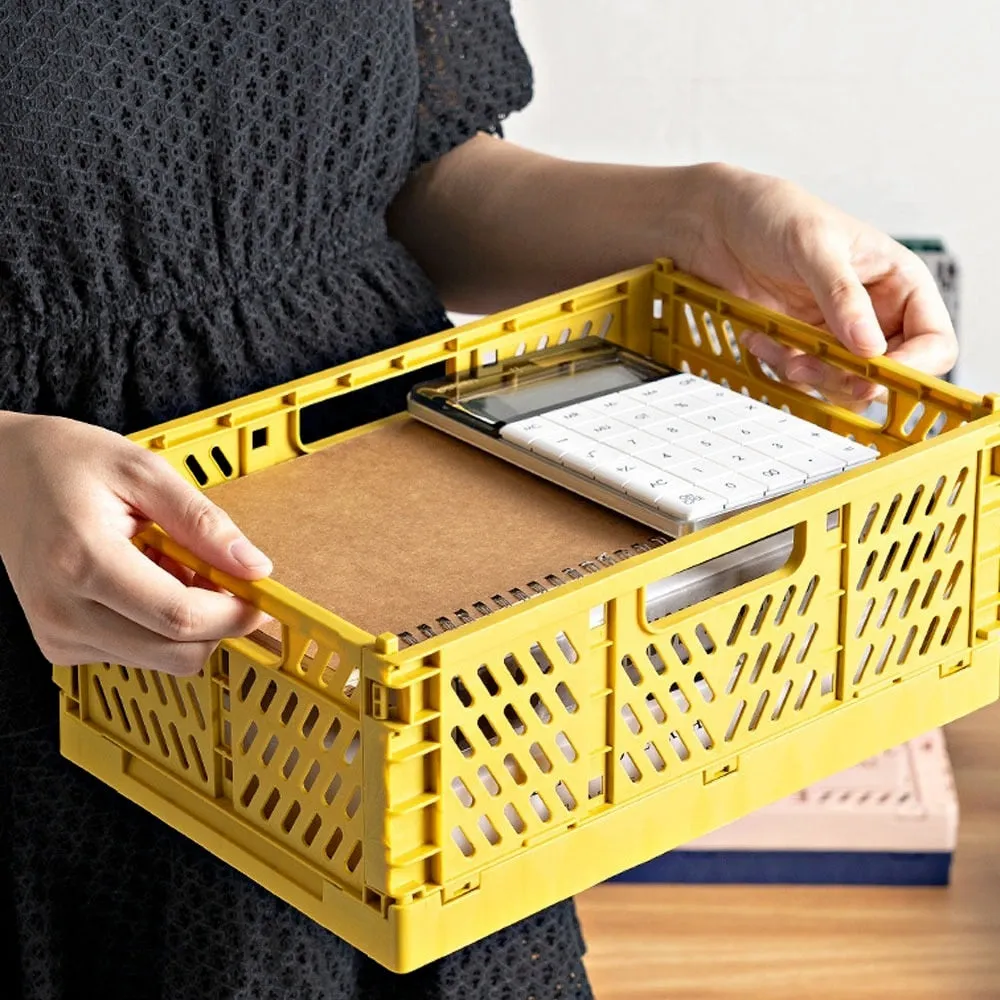 Collapsible Plastic Storage Carton Box