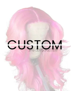 Colored Wig Construction
