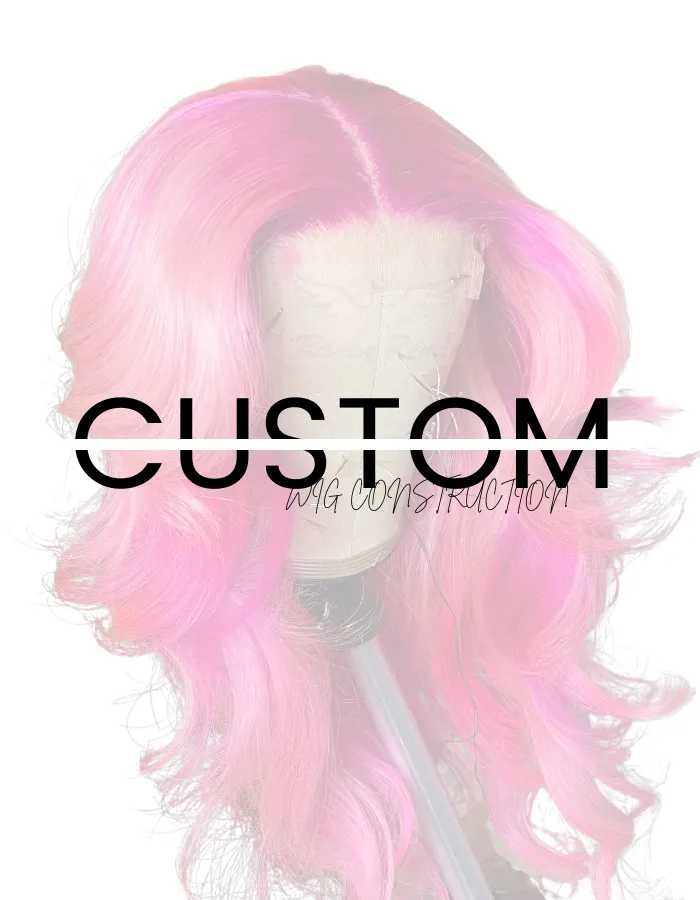 Colored Wig Construction