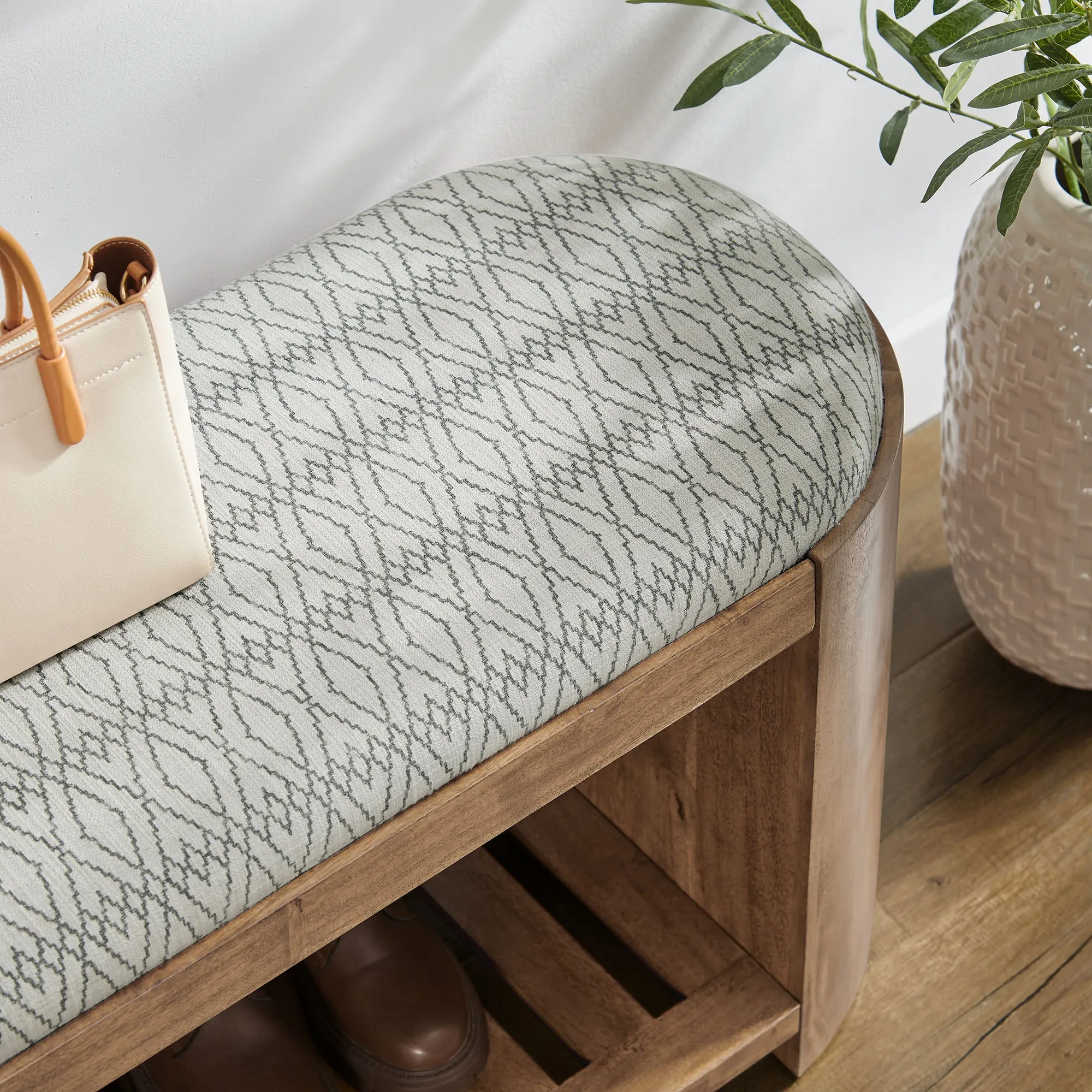Contemporary Geometric Storage Bench
