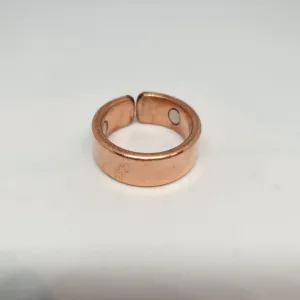 Copper Magnetic Plain Ring