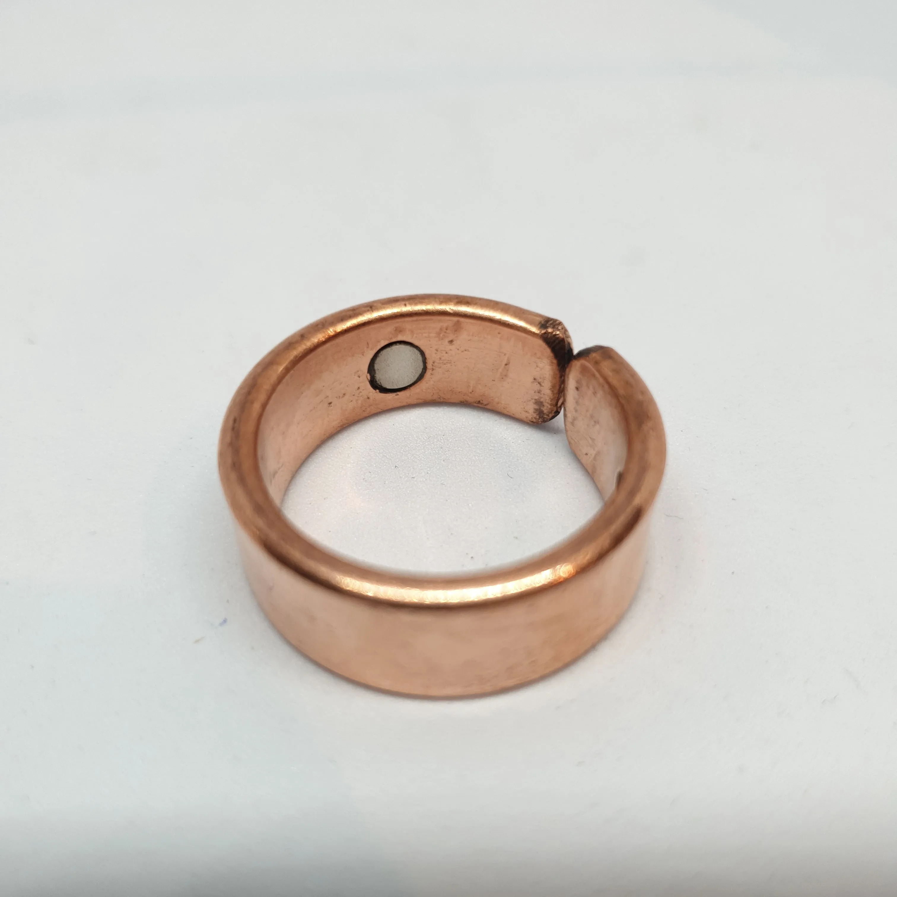 Copper Magnetic Plain Ring