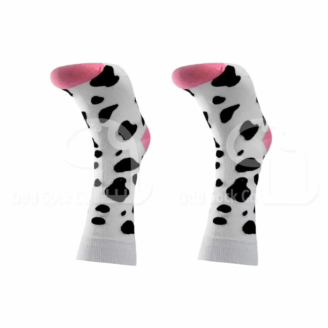 Cow Print Socks