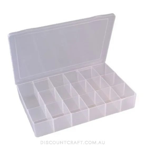 Craft Storage Box - 17 Compartment Organiser