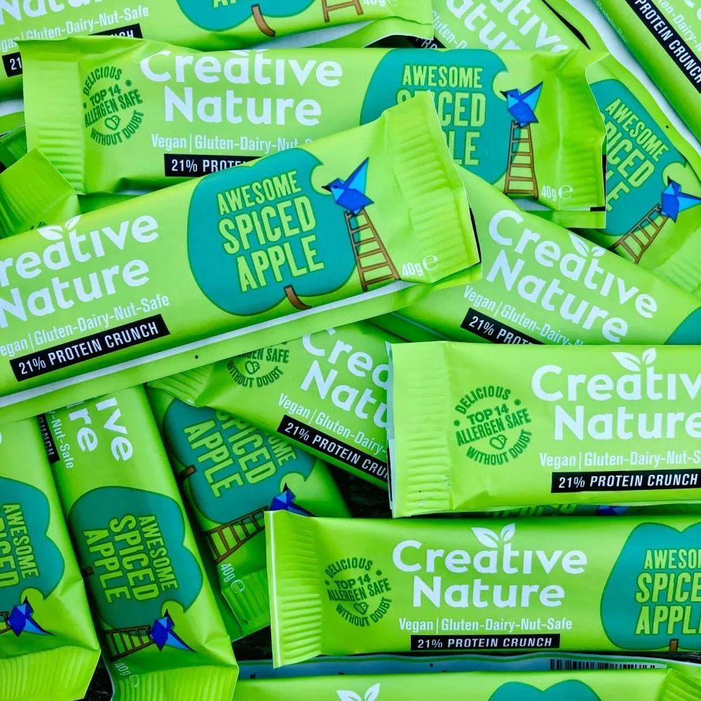 Creative Nature Awesome Spiced Apple Bar 40g SINGLE