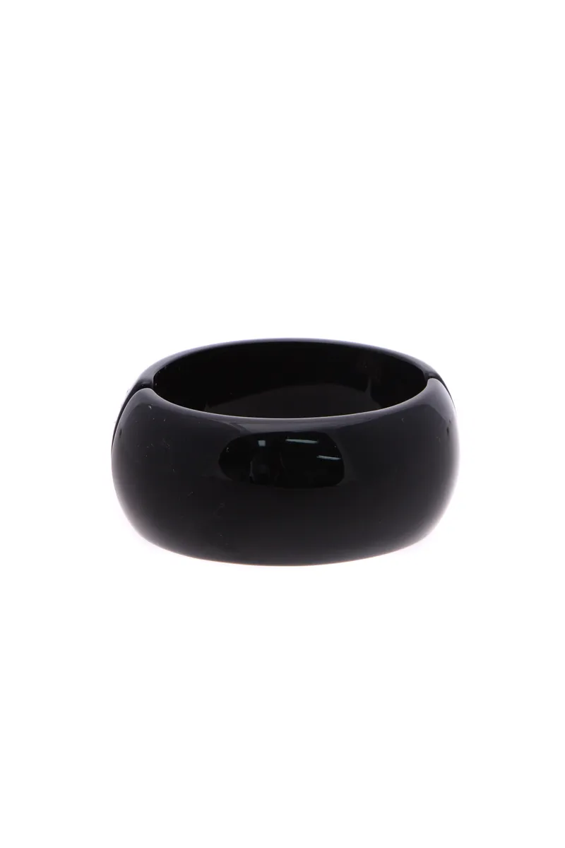 Crystal CC Hinged Bangle