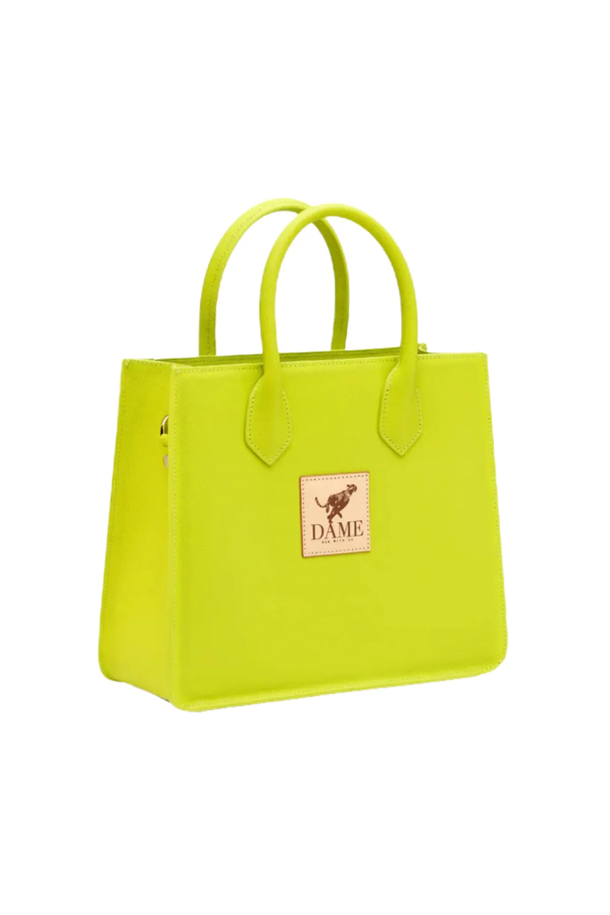Dame Mariner Tote- Chartreuse
