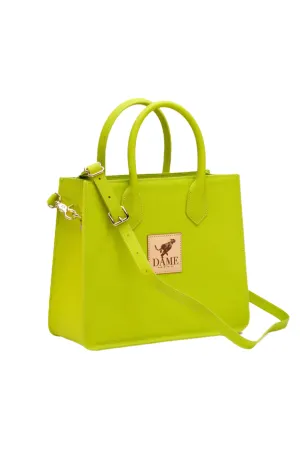 Dame Mariner Tote- Chartreuse