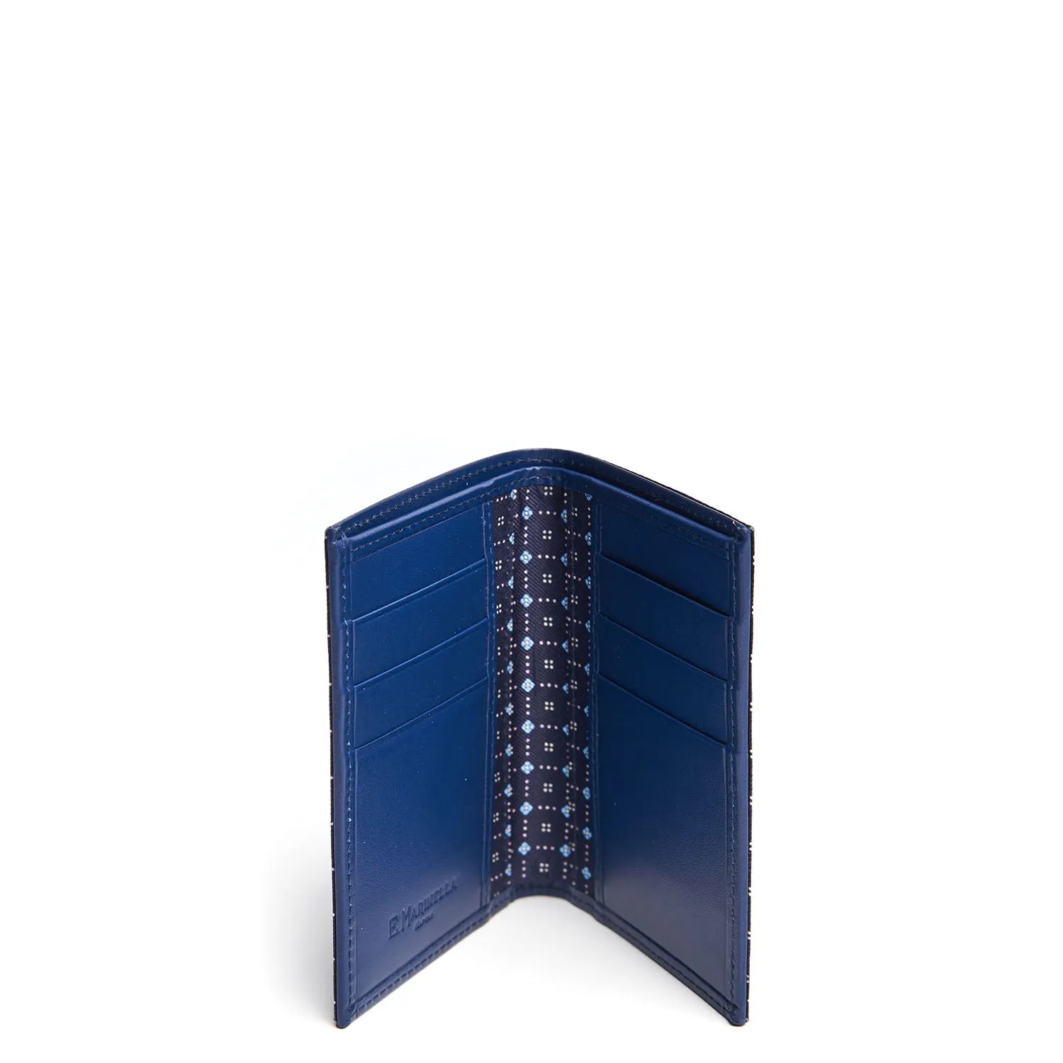 DARK BLUE VERTICAL WALLET