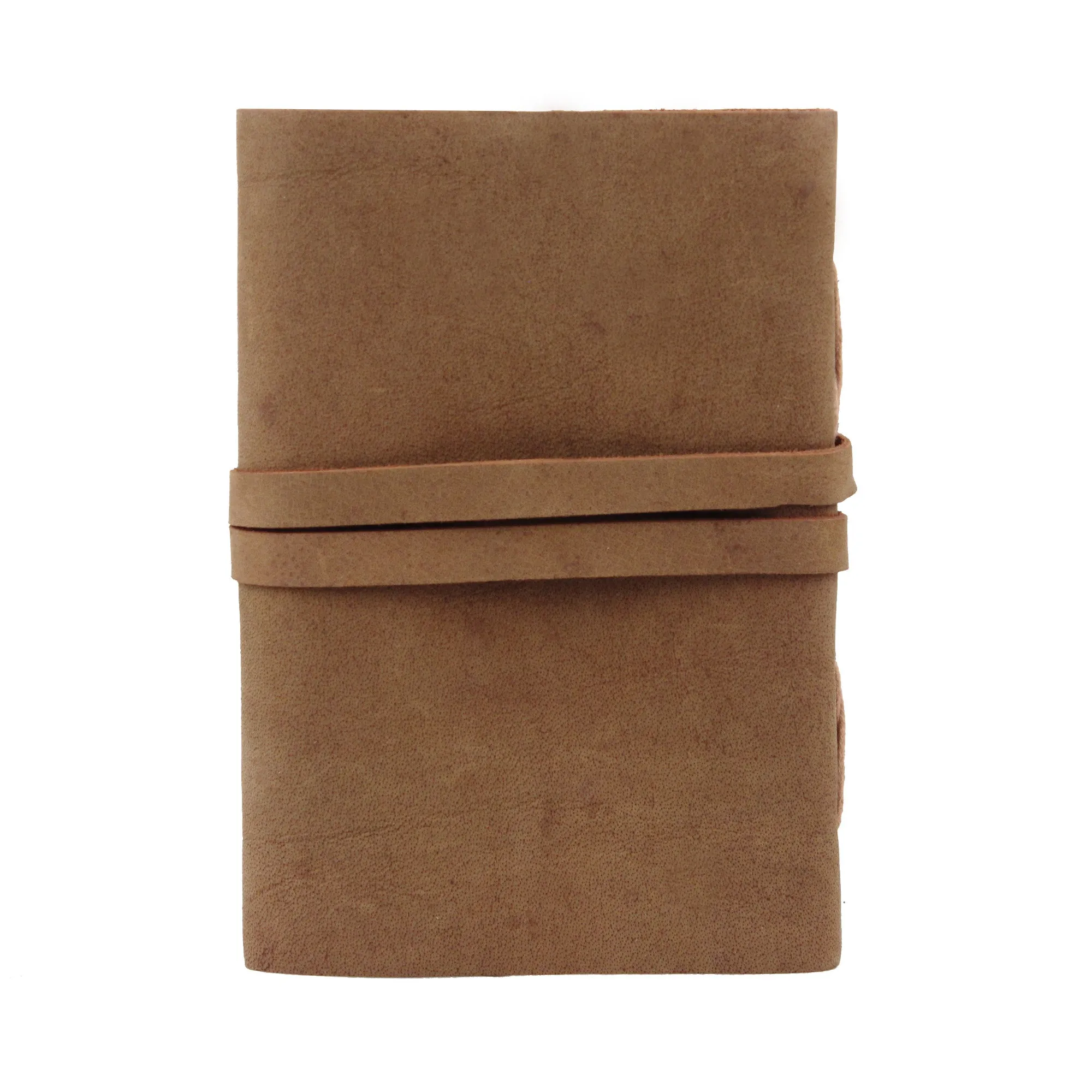 Dark Brown Buffalo Leather Journal Writing Pad