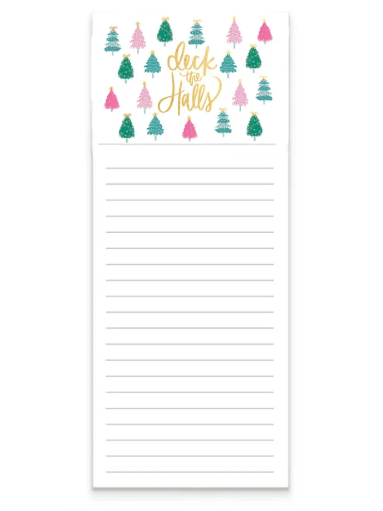 Deck The Halls Magnetic Notepad