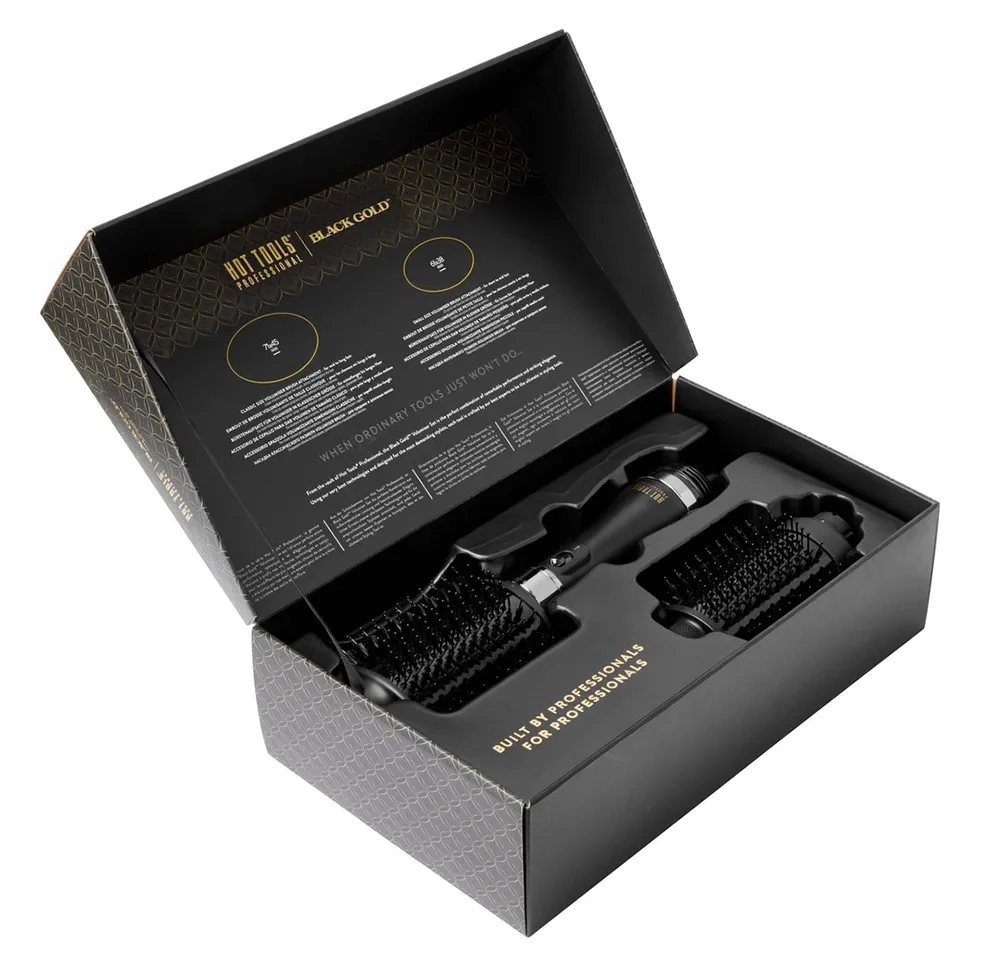 DETACHABLE DUAL SET VOLUMISER BLOW DRY BRUSH
