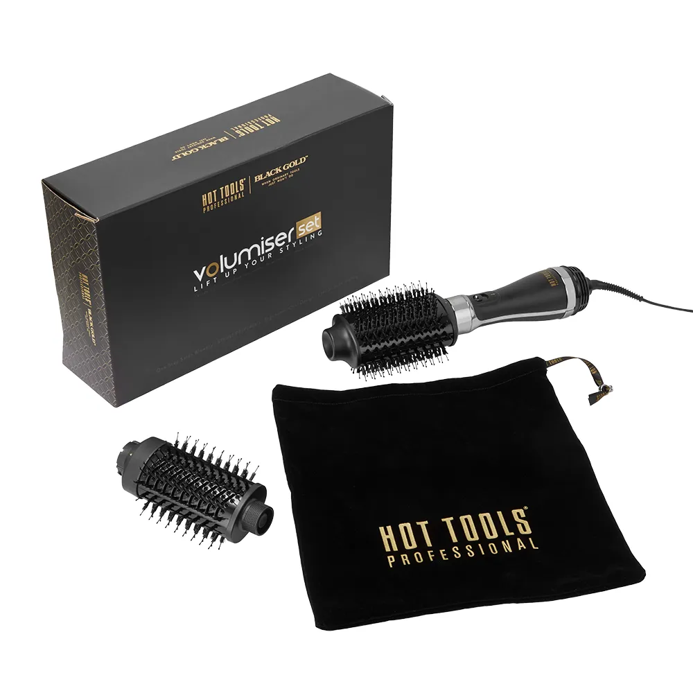 DETACHABLE DUAL SET VOLUMISER BLOW DRY BRUSH