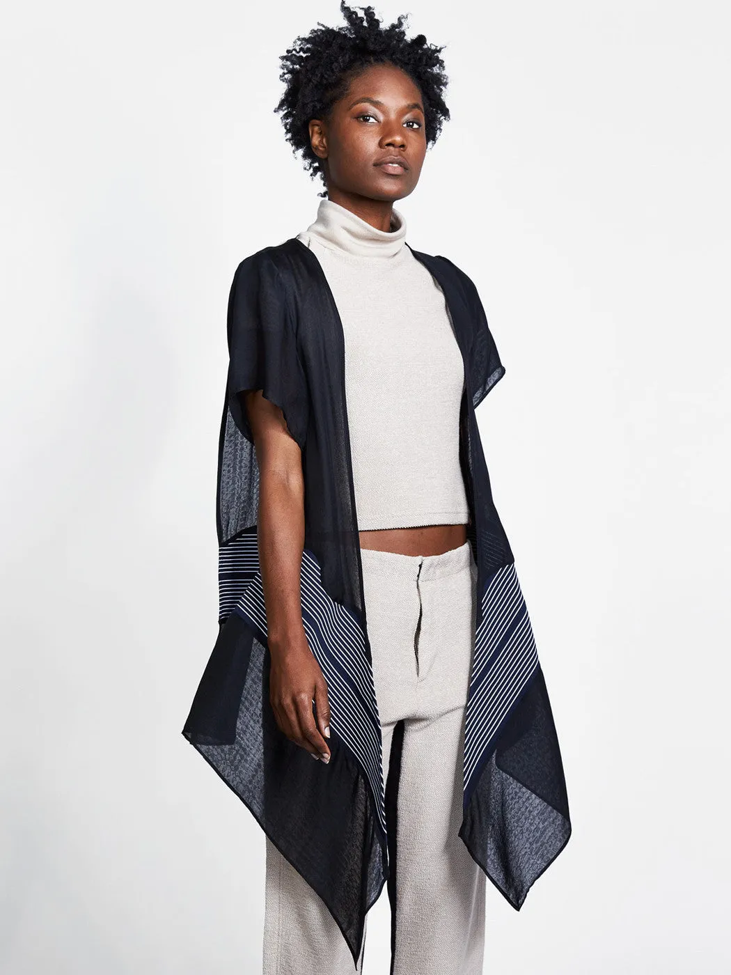 Detachable Sleeve Shawl