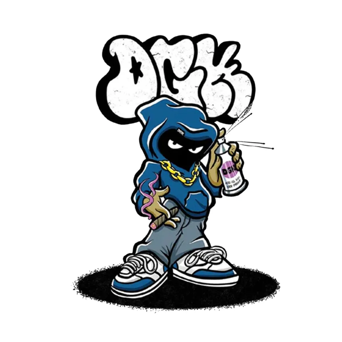 DGK - Menace 4" Sticker
