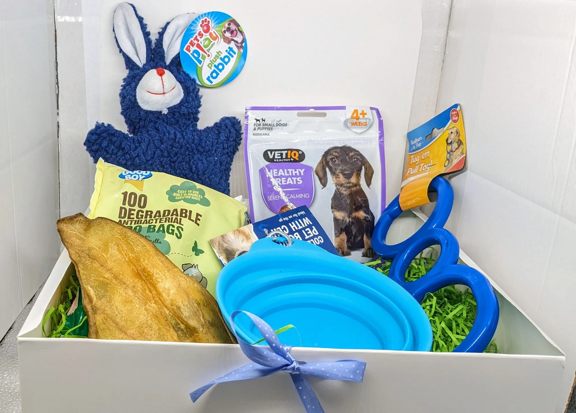 Dog puppy bundle gift box