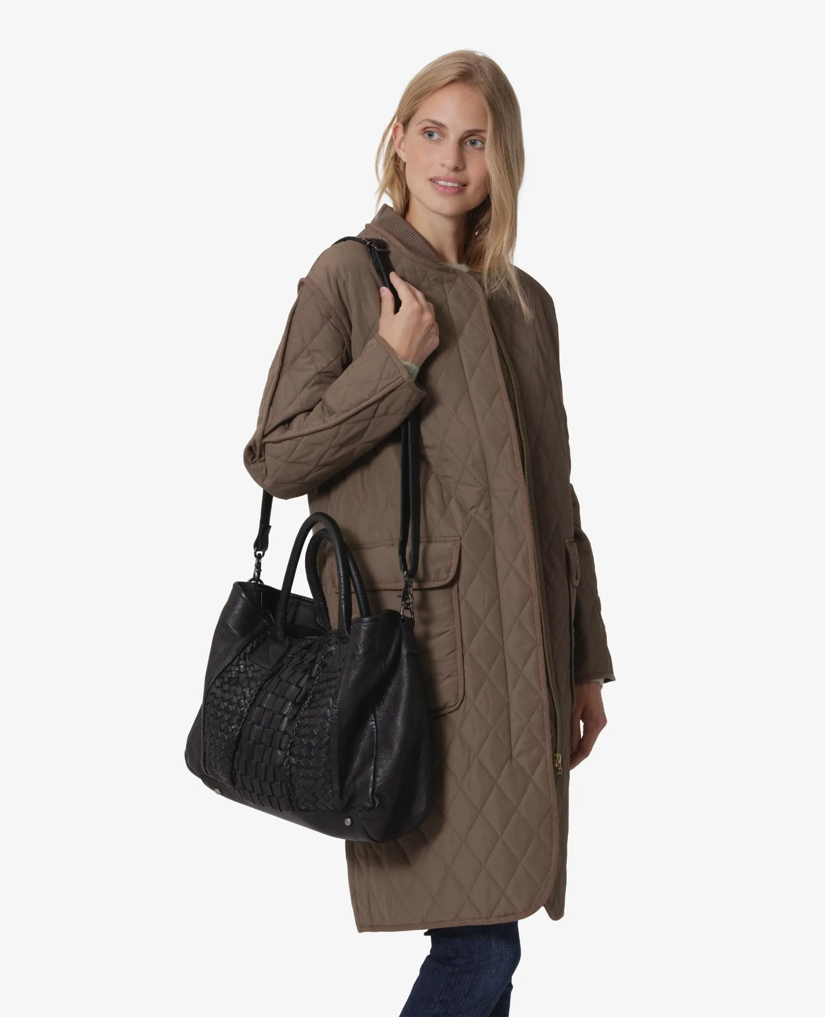 DOVE LEATHER ACCES BAG