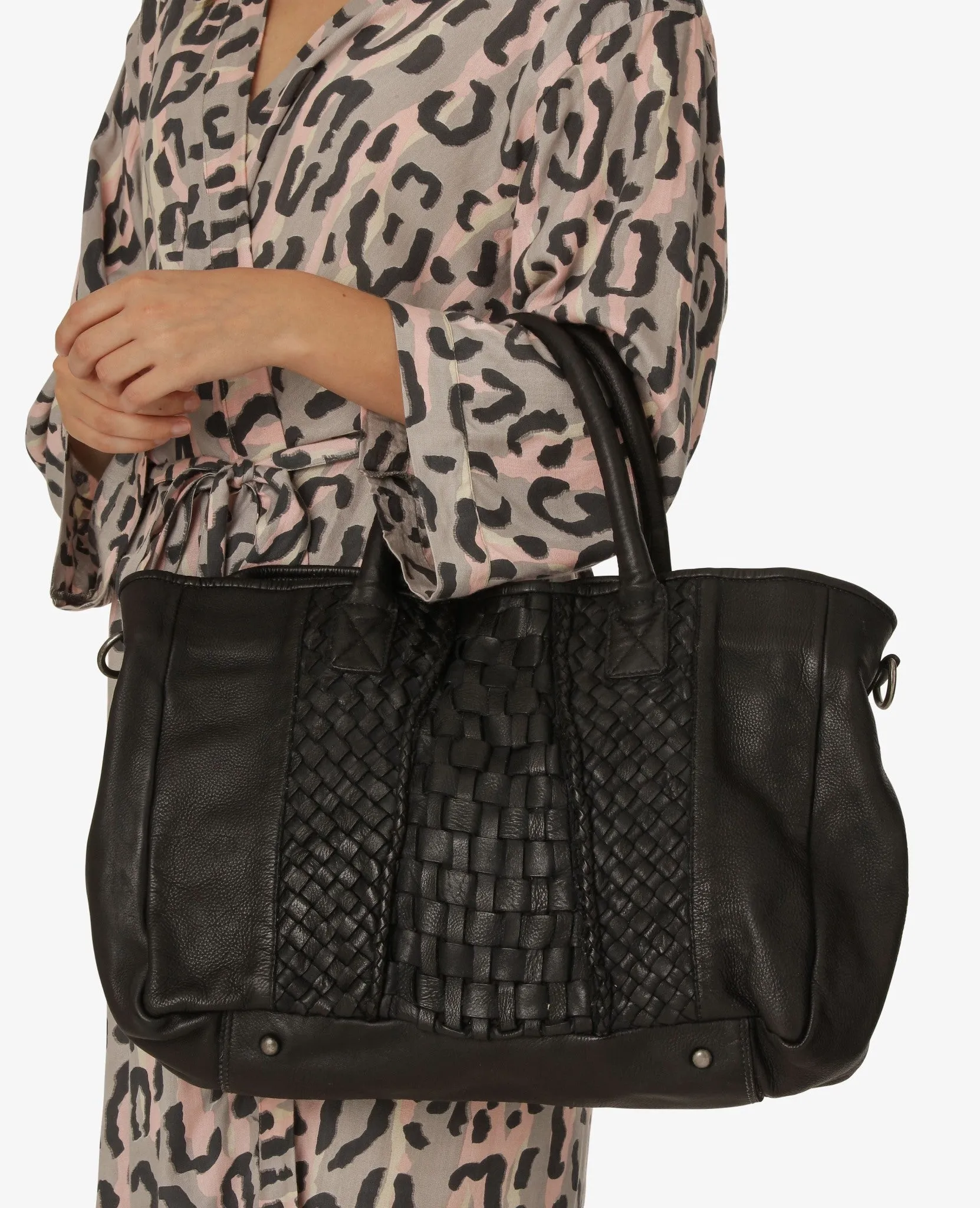 DOVE LEATHER ACCES BAG