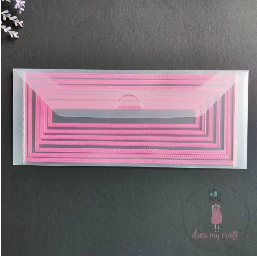 Dress My Craft 9.4x3.9 Slimline Storage Envelopes {C400}