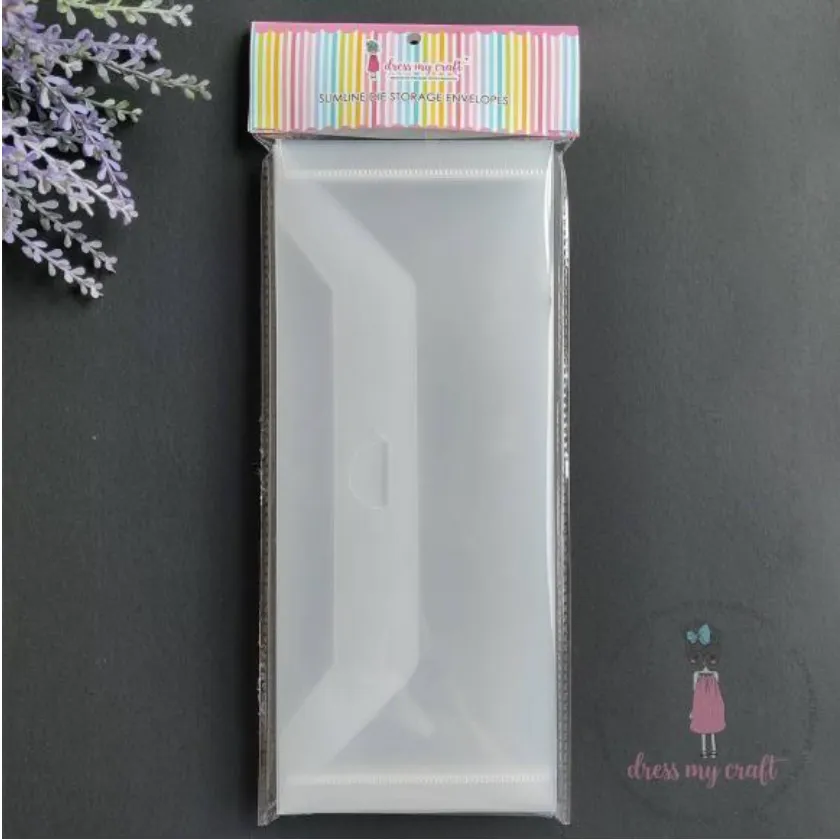 Dress My Craft 9.4x3.9 Slimline Storage Envelopes {C400}