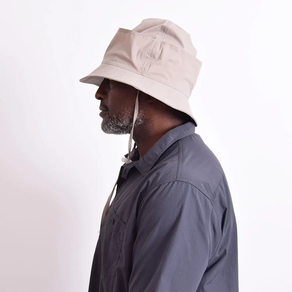 Dublinware Beige Leaf Pockets Hat