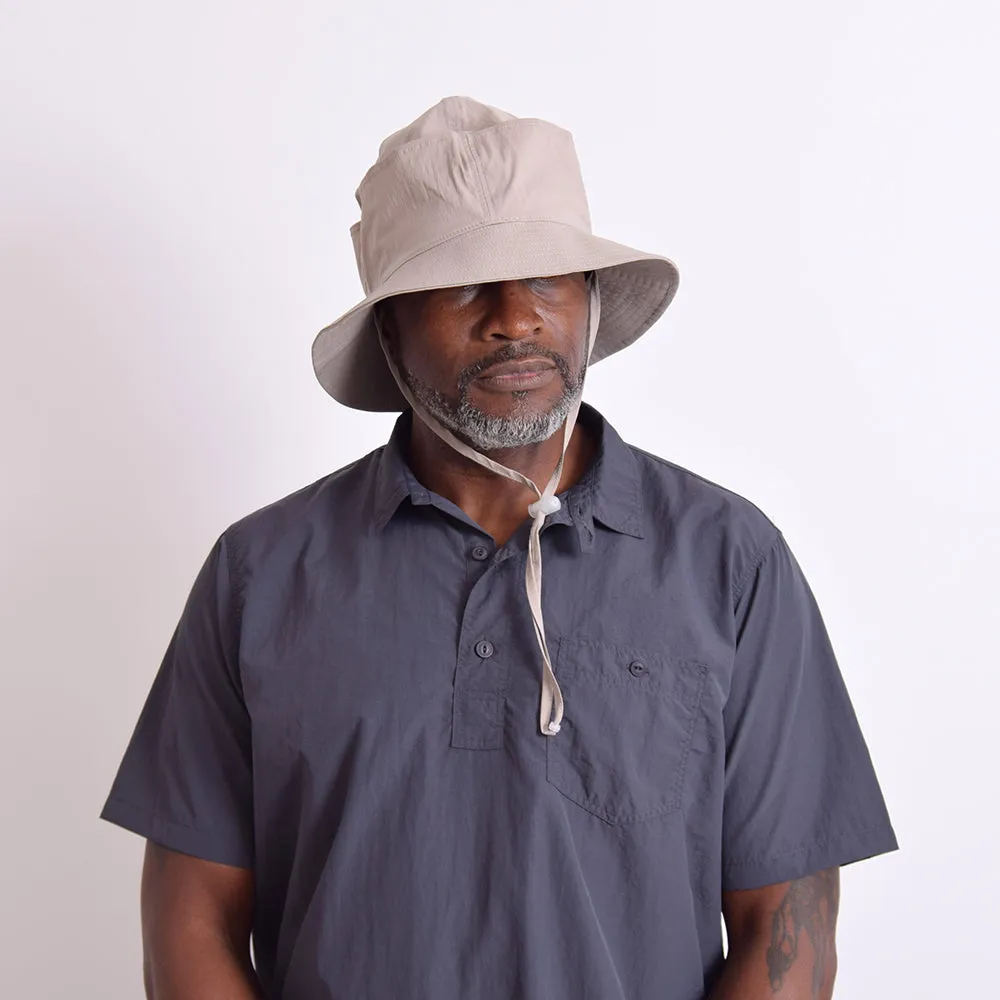 Dublinware Beige Leaf Pockets Hat