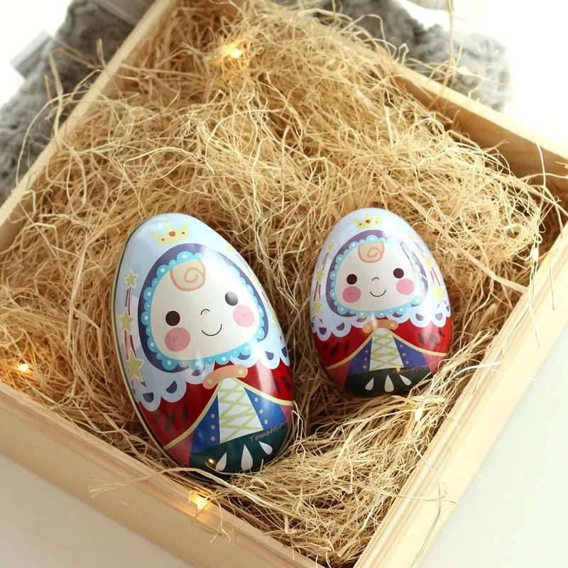 Easter Egg Candy Storage Tin