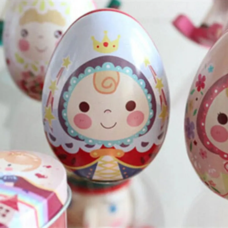 Easter Egg Candy Storage Tin