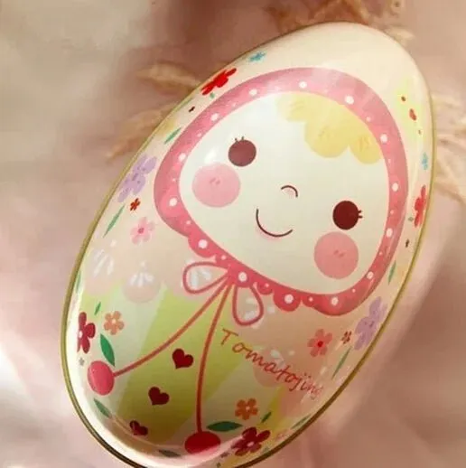 Easter Egg Candy Storage Tin