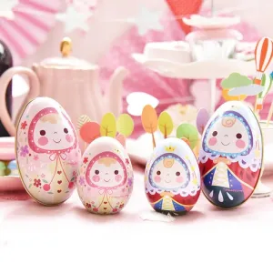 Easter Egg Candy Storage Tin