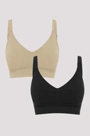 EasyFit Adjustable Travel Bra 2pk
