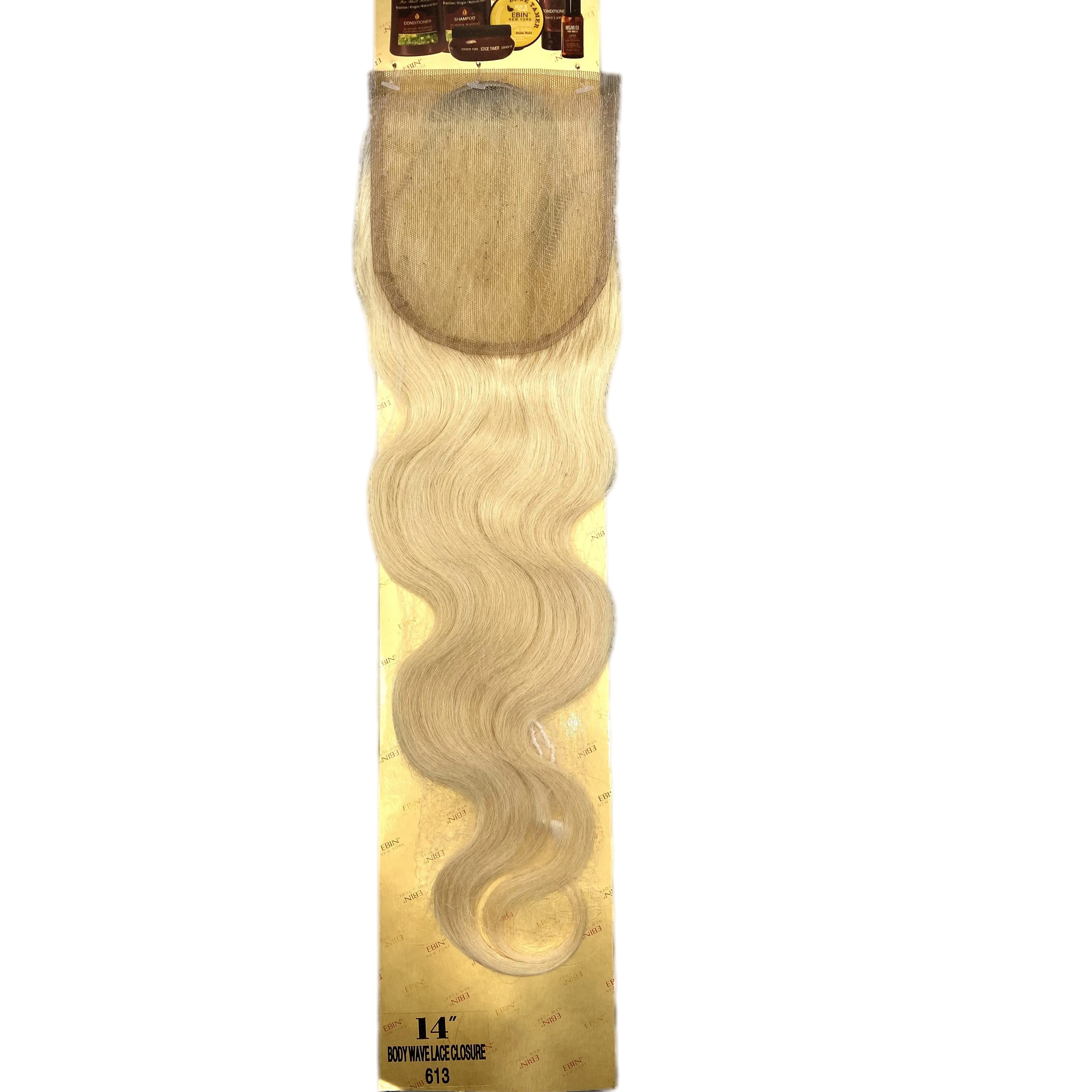 Ebin New York 4X4 CLOSURE BODY WAVE 14''(613)