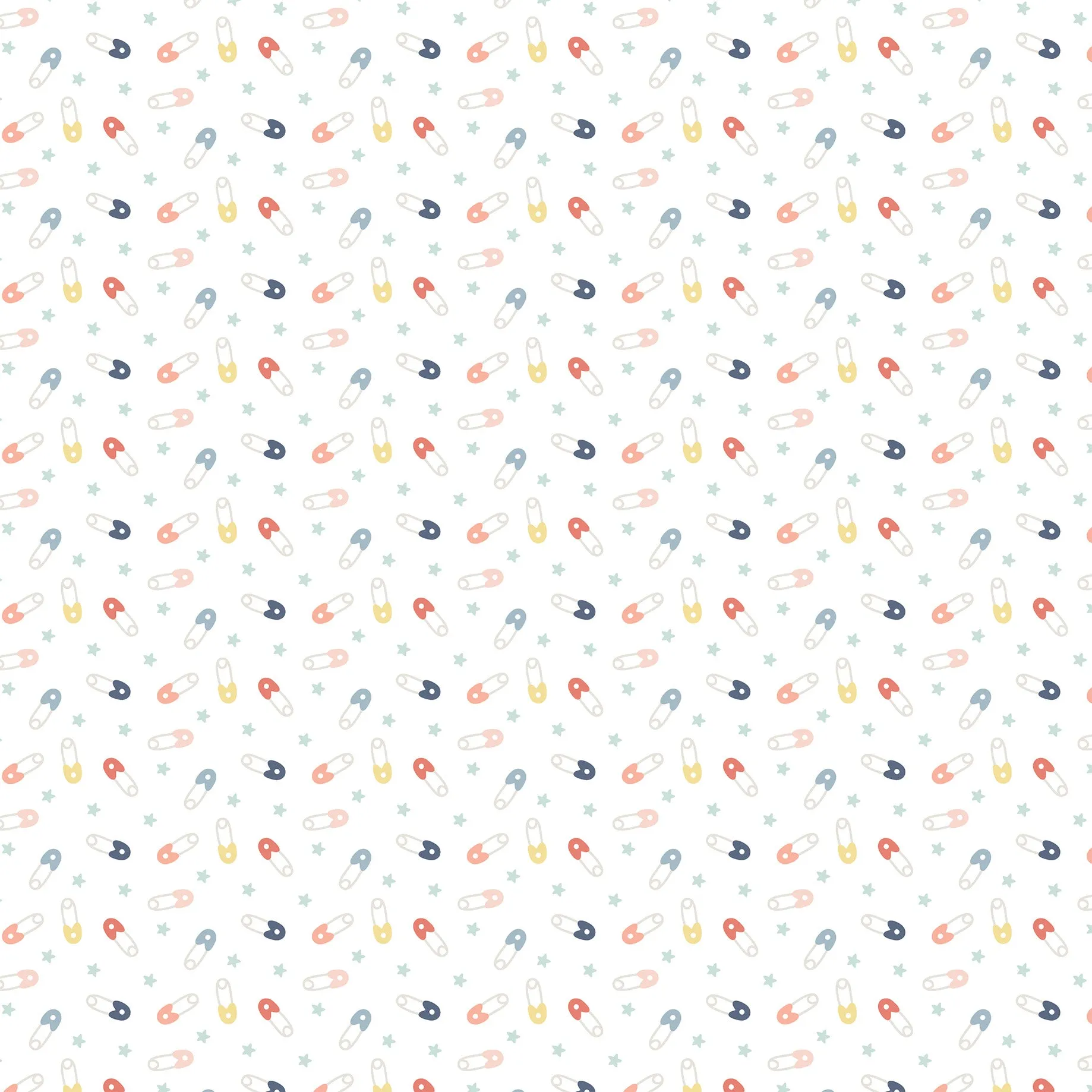 Echo Park - Baby On Board It's a Girl - 12x12 Single Sheet - You Are Loved Pins