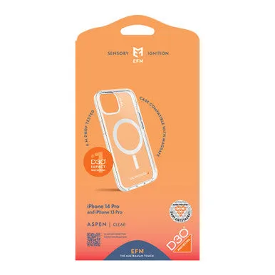 EFM Aspen Case Armour with D3O Crystalex - For iPhone 13 Pro (6.1")/iPhone 14 Pro (6.1")
