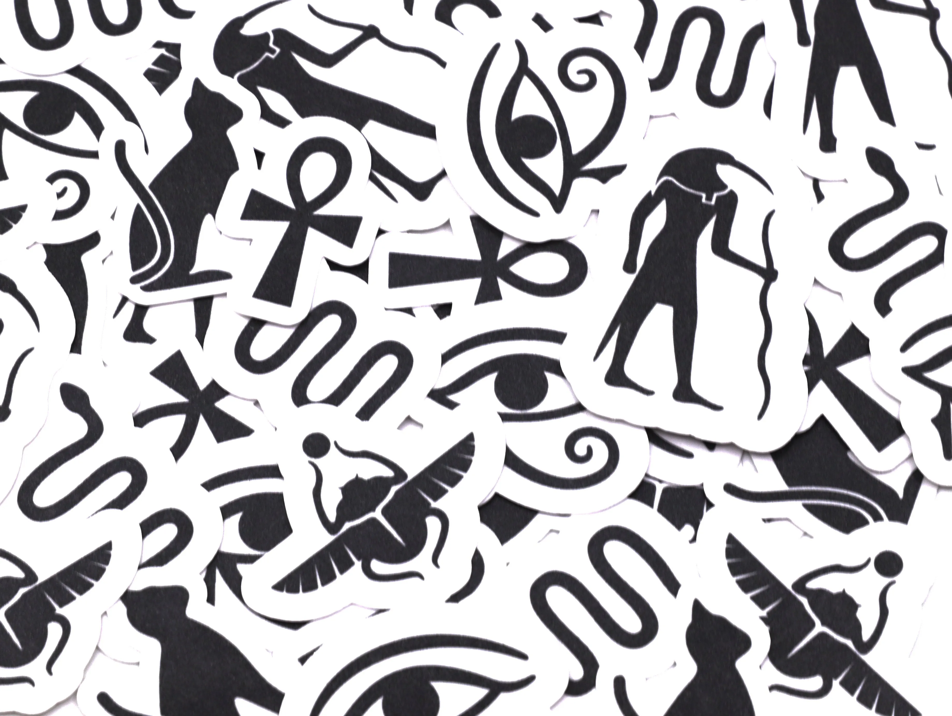 Egyptian Symbols sticker pack | 6pk