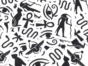 Egyptian Symbols sticker pack | 6pk