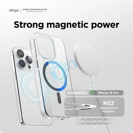 Elago iPhone 15 Pro MagSafe Magnetic Hybrid Case