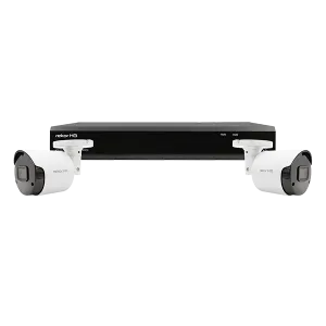 ESP RHD4KB2W1TB Rekor HD 4 Channel HD 1TB 2x White Bullet Camera Kit