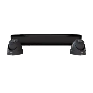 ESP RHD4KD2B1TB RekorHD 2MP Analogue 4CH 2 Camera Dome Kit 1TB Black