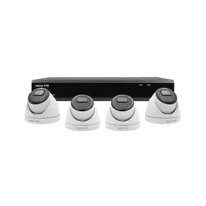 ESP RHD8KD4W Rekor HD 8 Channel HD 1TB 4x White Dome Camera Kit