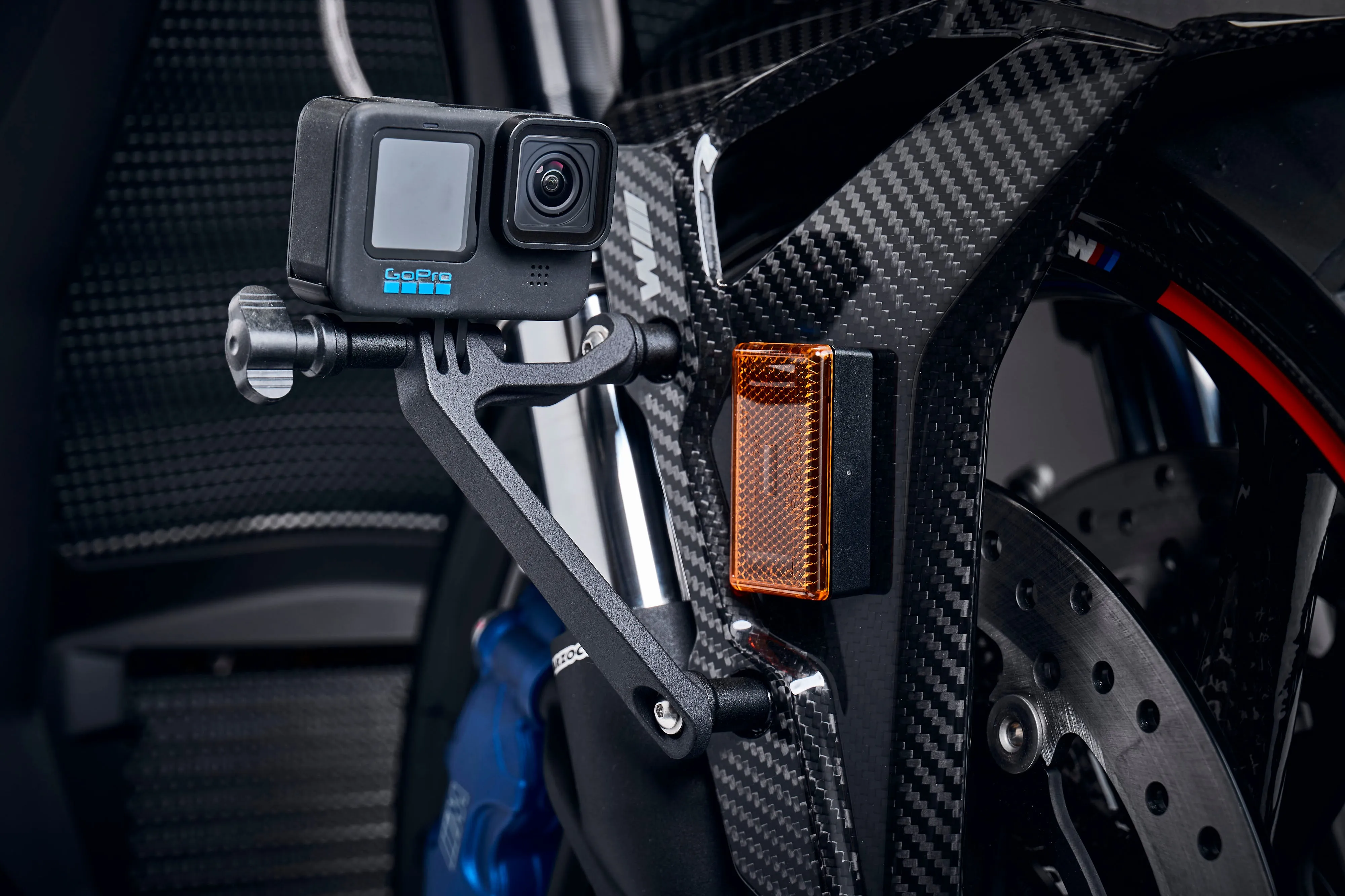Evotech Action / Safety Camera Front Mudguard Mount - BMW S 1000 R (2021 - 2024)