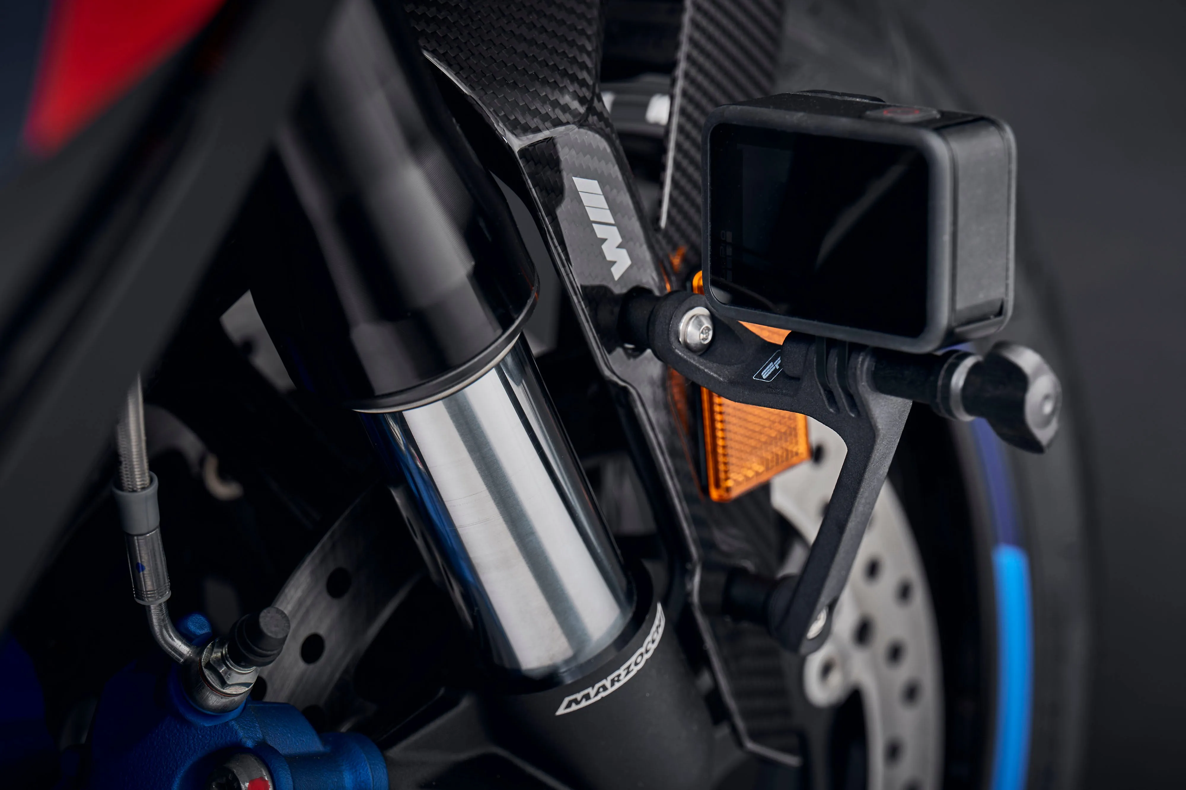 Evotech Action / Safety Camera Front Mudguard Mount - BMW S 1000 R (2021 - 2024)