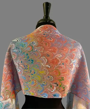 Fall Bouquet Patterned Habotai Silk