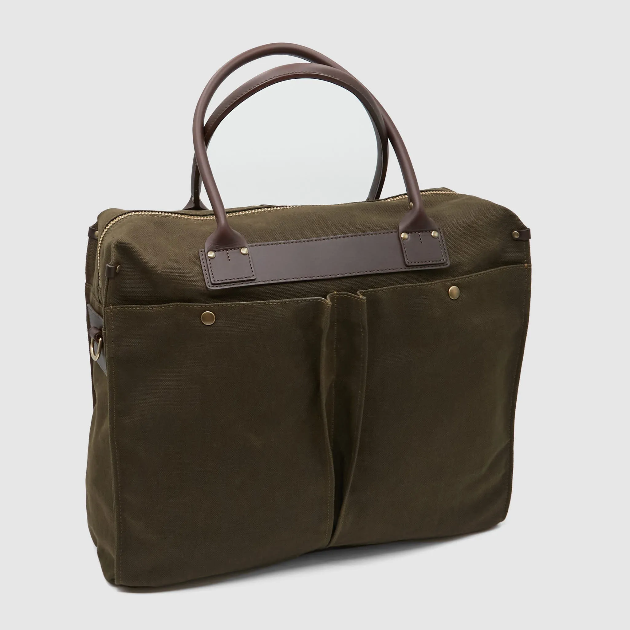 Felisi Canvas Double Carrying Briefcase