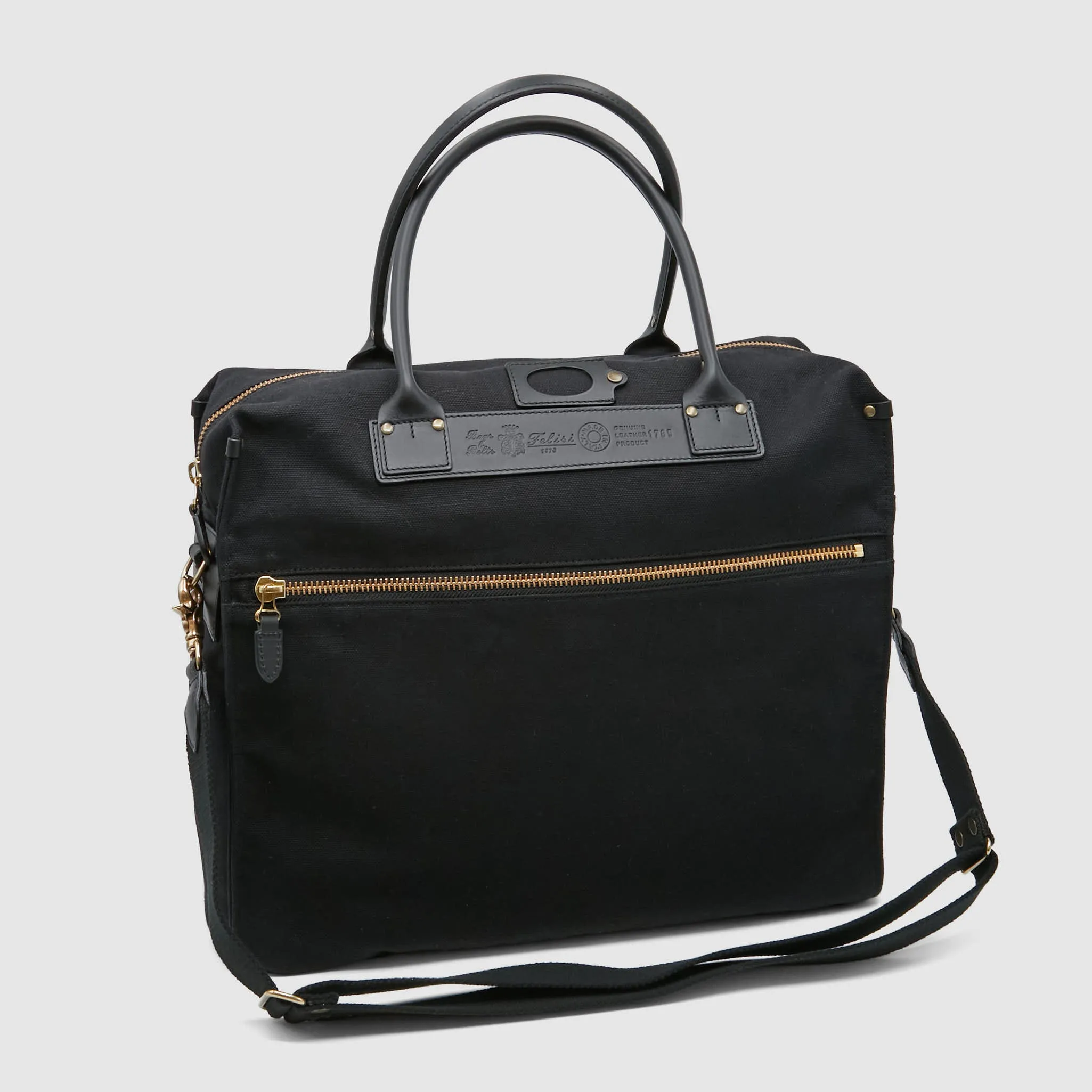 Felisi Canvas Double Carrying Briefcase