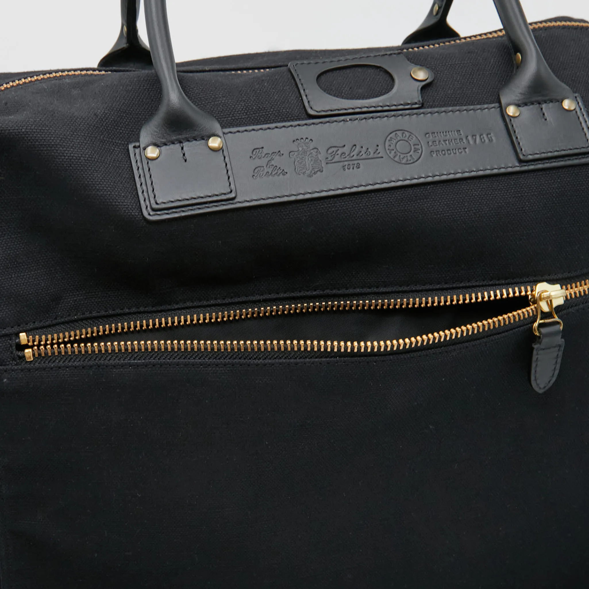 Felisi Canvas Double Carrying Briefcase