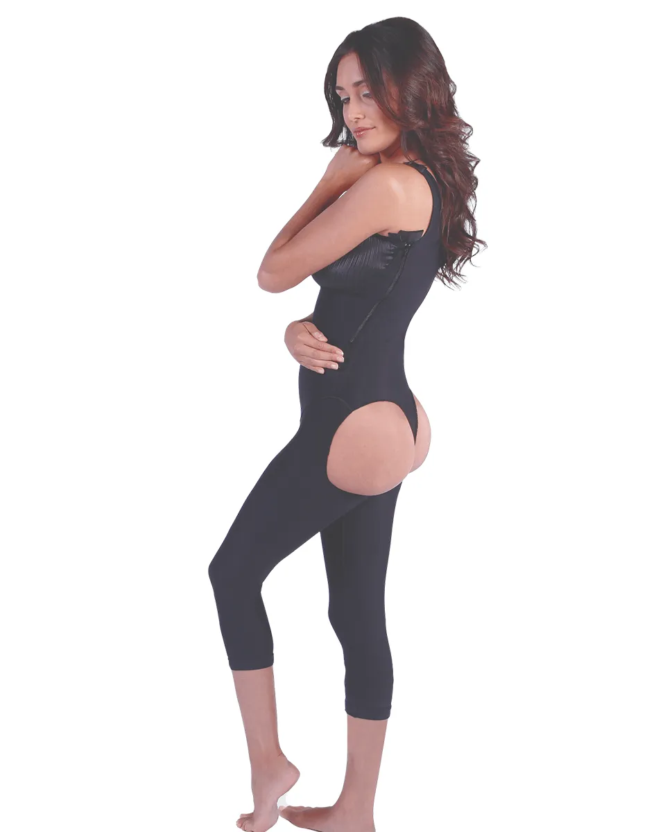 Final Sale Clearance Caromed Sculptures Stage 1 Below the Knee Brazilian Body Shaper