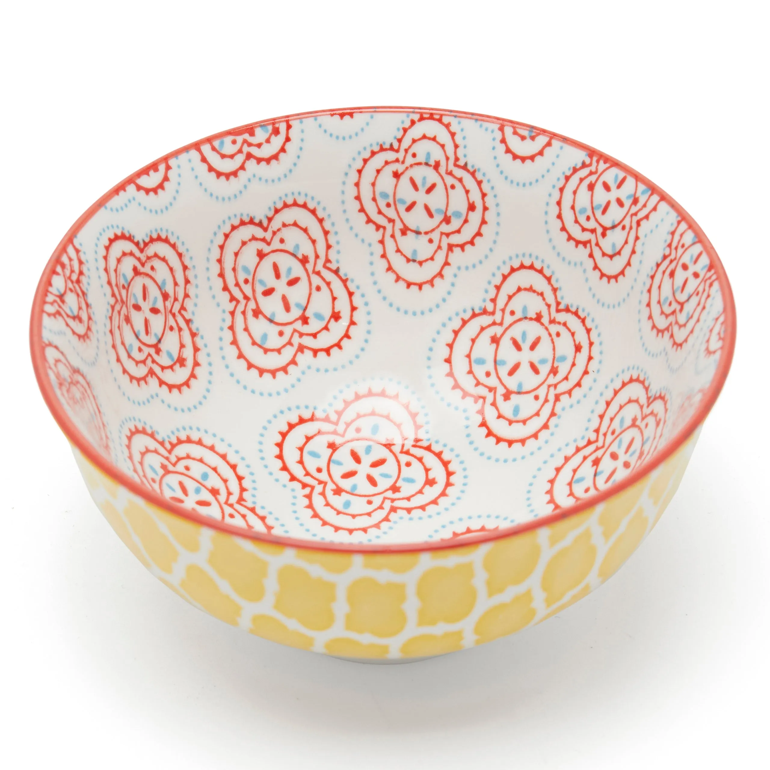 FLORAL MM ARAB JAALI CERAMIC BOWL (12×5.5 CM SMALL)