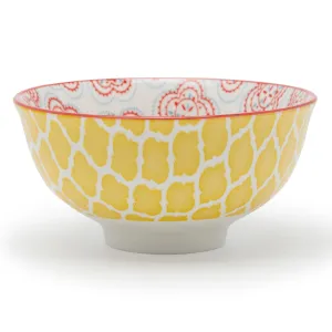 FLORAL MM ARAB JAALI CERAMIC BOWL (12×5.5 CM SMALL)