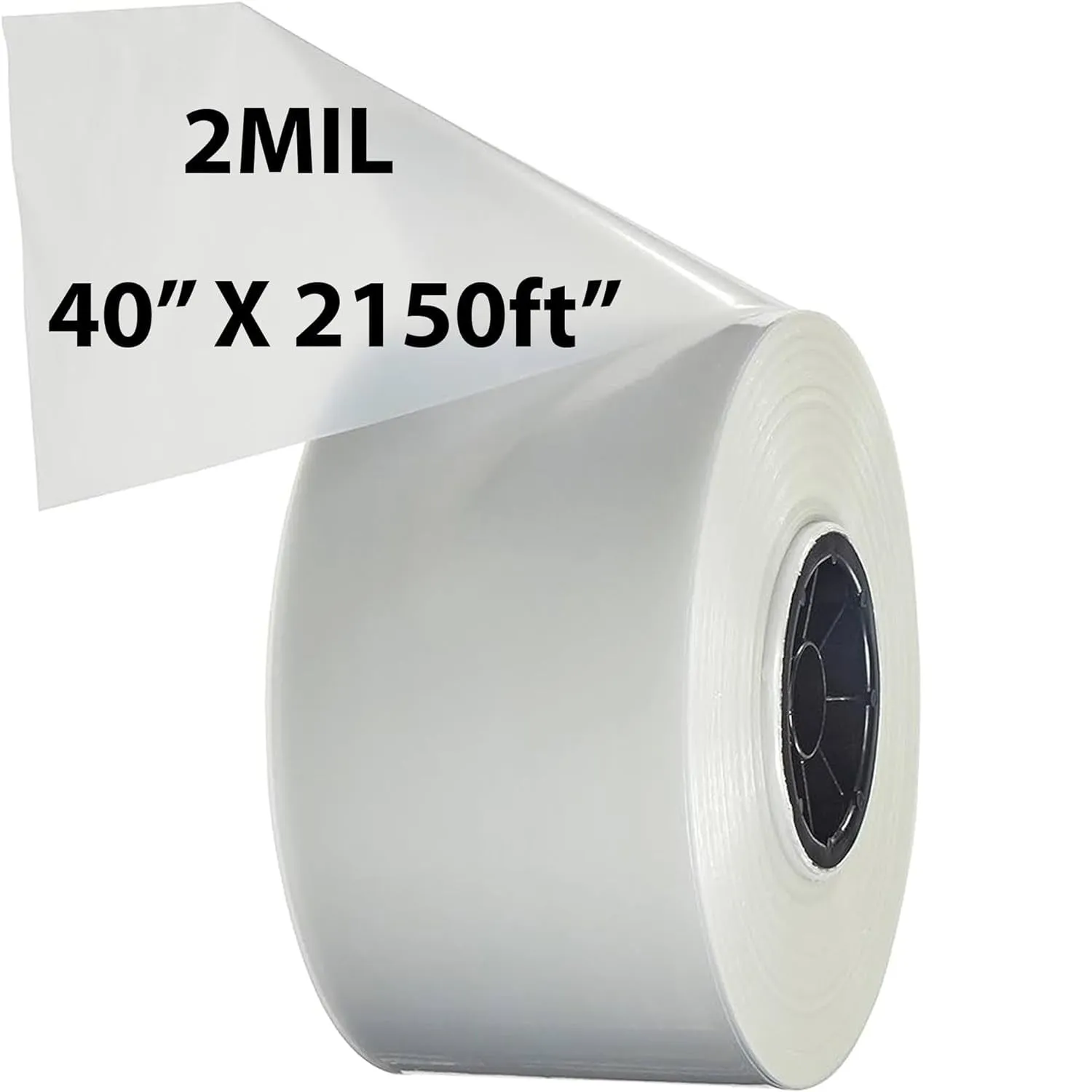 Food Grade Poly Tubing Roll Bags 2Mil 40x2150ft- Impulse Heat Sealer